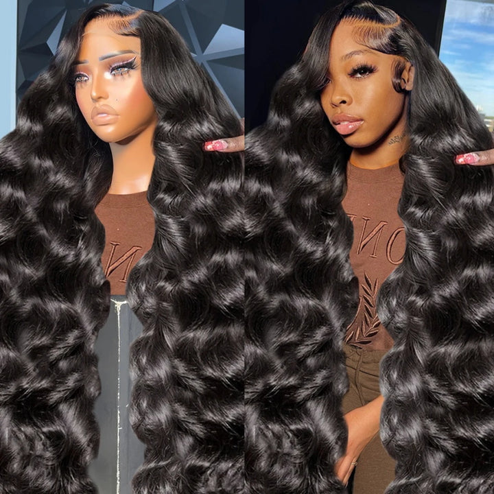 [50% OFF - No Code Needed] 28'' = $145.99 Pre Cut Lace & Pre Plucked & Bleached Knots Ready To Wear 5x5 Lace Closure Wigs 180% Density