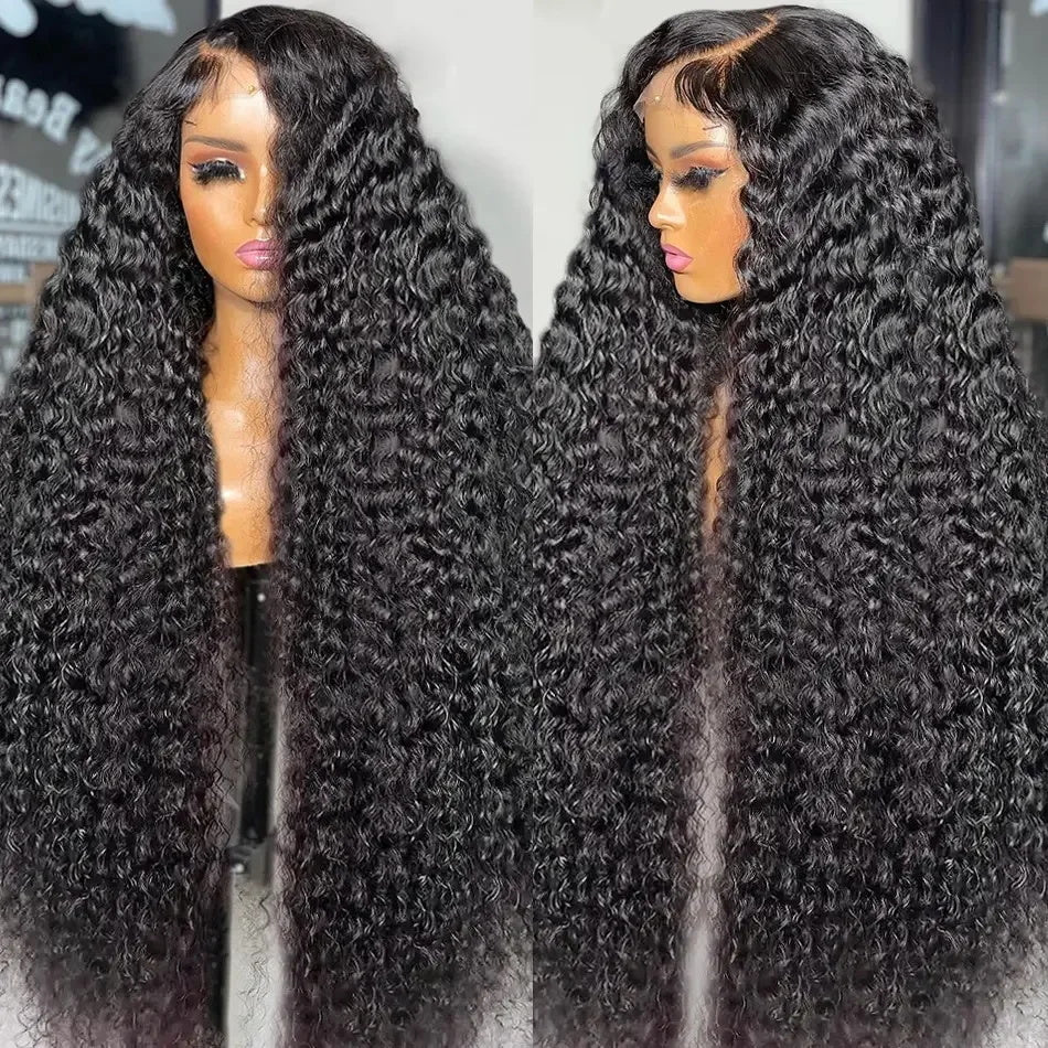 Pre Plucked Wear & Go Wig | 40 Inch Glueless HD 13x4 Lace Front Wig Water Wave Human Hair