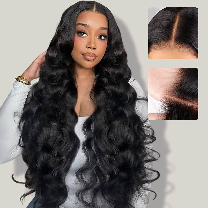 200% Density 40 Inches Long Wigs 13x4 HD Lace Front Wigs with Pre Plucked Hairline - AlloveHair