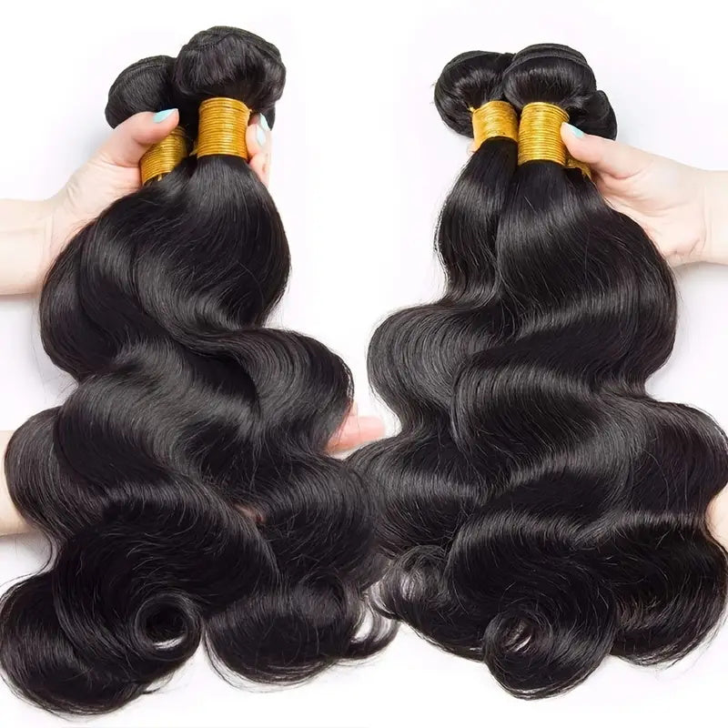 Overnight Shipping Allove Hair Straight Hair/Body Wave/Deep Wave/Water Wave 4 Bundles