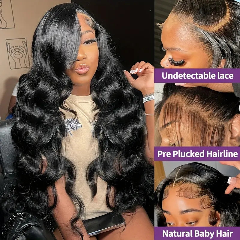24 Inch = $185 | 13x6 HD Lace Frontal Body Wave Human Hair Wig