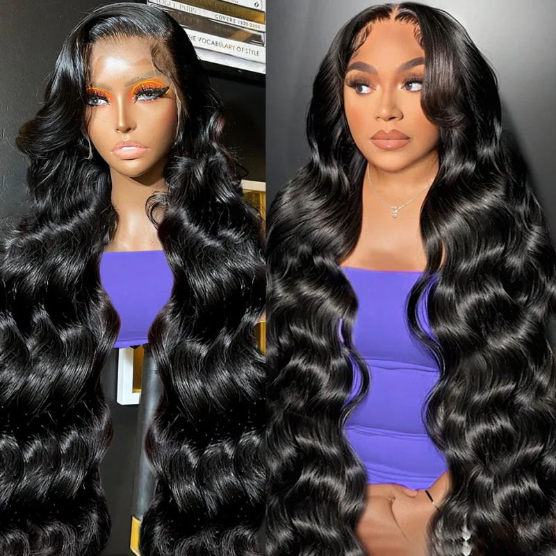 Pre Cut Lace Wig | Body Wave 13x4 HD Lace Front Wigs 180% Density Wear To Go