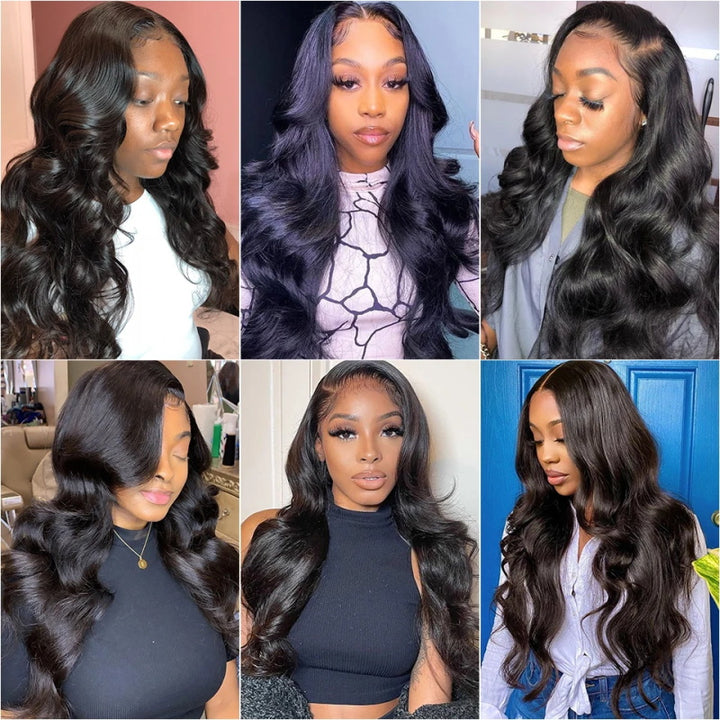 Allove Hair Malaysian Body Wave 4 Bundles Virgin Human Hair Bundles