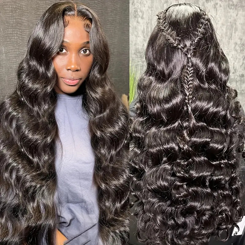 Allovehair Peruvian Body Wave 4 Bundles Human Hair Extensions