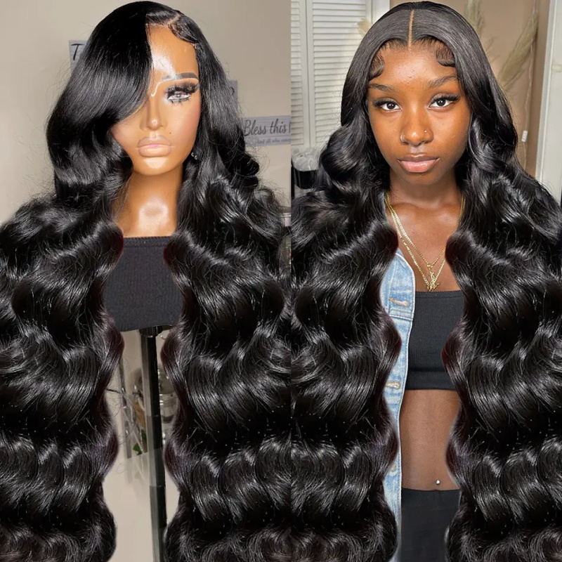 Pre Plucked | 13x4 Body Wave Lace Front Wear And Go Glueless Wig For Beginners