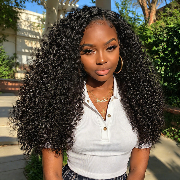 30 32 Inch 300% Density Luxury Custom Wigs Glueless 13x4 13x6 Full Lace Front Curly Wigs Virgin Human Hair Transparent HD Lace Front Wig