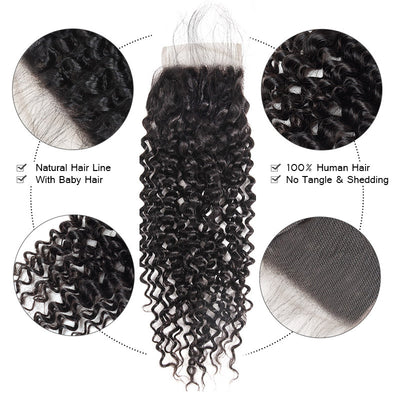 Long 32Inch 13x4 Undetectable Invisible HD Lace Front Kinky Curly Human Hair Wigs With 3 Cap Sizes