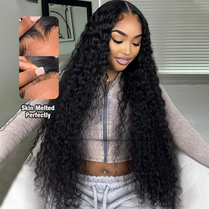 100% Glueless Wear Go Wig Pre-Cut Lace 13x4/13x6 HD Lace Wigs No Glue 200% Density Human Hair Wigs