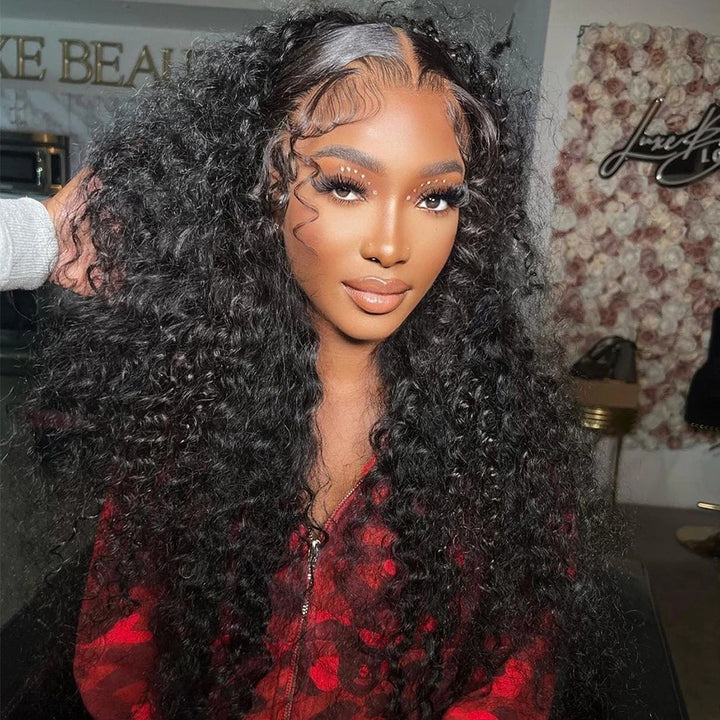 [Allove Bogo Free] 5x5 Lace Front Wear To Go Wig 180% Density Pre Cut Lace With Bleached Knots