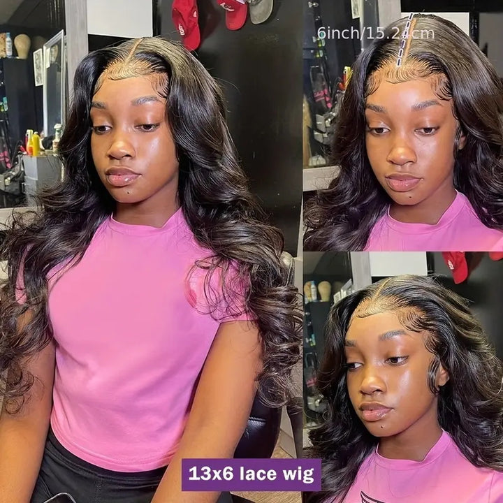 24 Inch = $185 | 13x6 HD Lace Frontal Body Wave Human Hair Wig