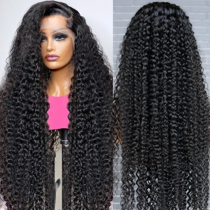 360 Transparent Lace Frontal Human Hair Wigs Brazilian Deep Wave Human Hair Wigs For Black Women