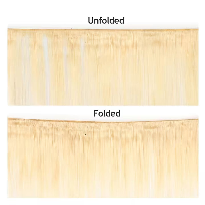 613 Blonde Color Brazilian Straight  3 Bundles Human Remy Hair Weave