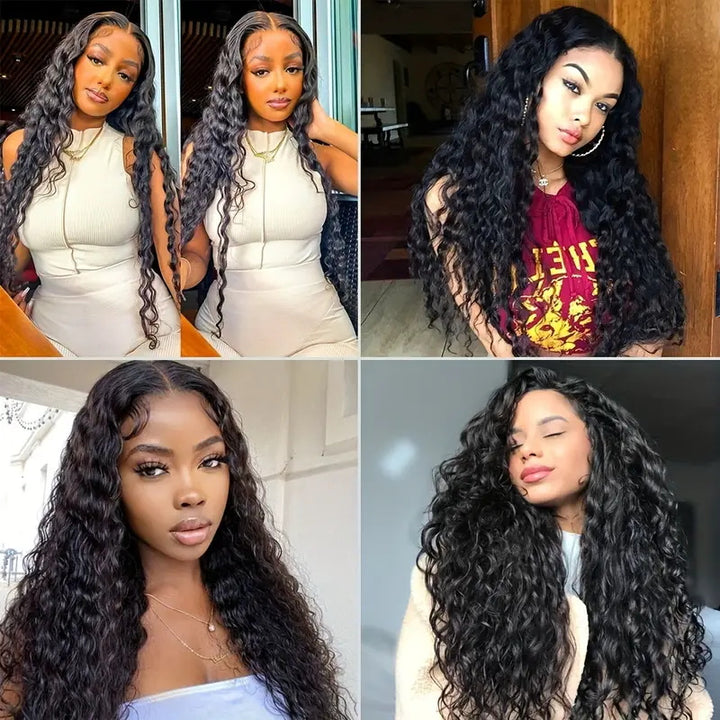 Allove Hair Buy 3 Bundles Water Wave Hair Get 1 Free Lace Closure