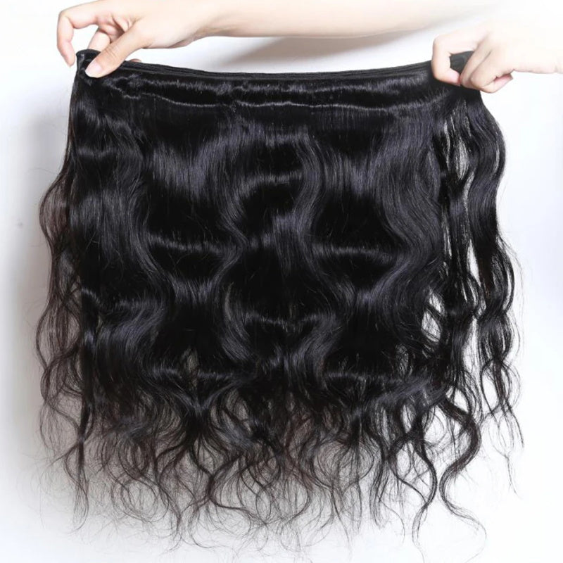 Allove Hair Malaysian Body Wave 4 Bundles Virgin Human Hair Bundles