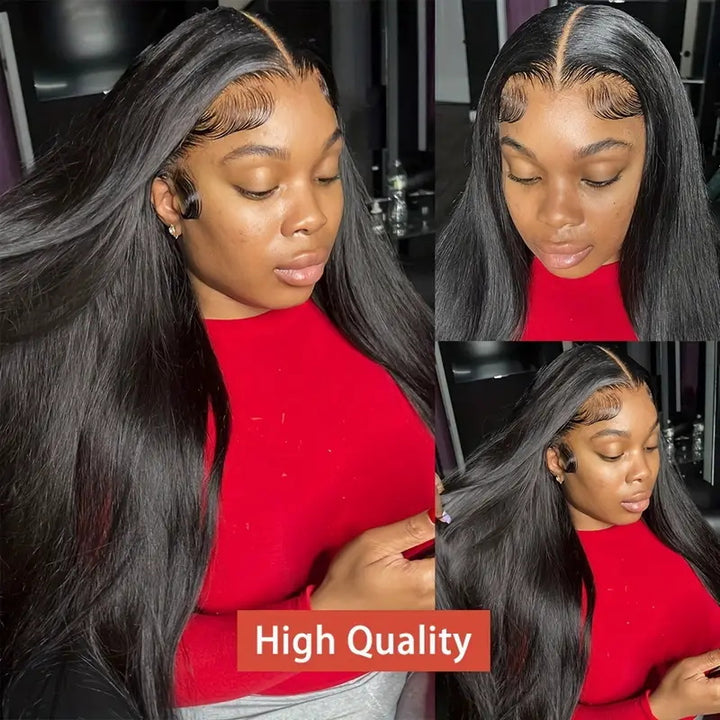 Allove Hair Straight Human Hair Bundles For Women 30''-38'' In Stock