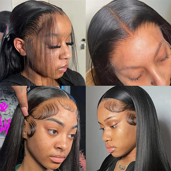 Ultimate 13x4 HD Lace Front Wig | Silky Straight Human Hair | Adjustable Straps | Natural Looking