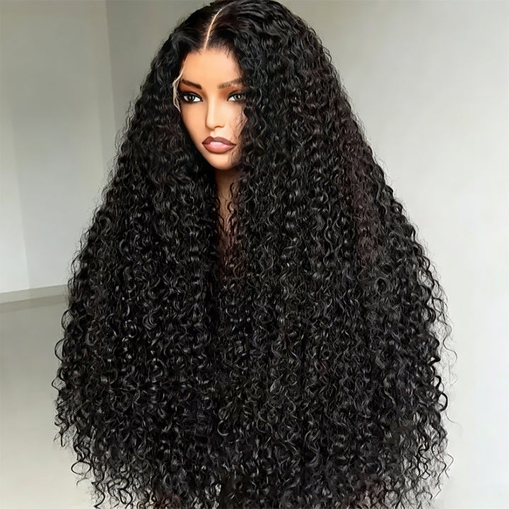 30 32 Inch 300% Density Luxury Custom Wigs Glueless 13x4 13x6 Full Lace Front Curly Wigs Virgin Human Hair Transparent HD Lace Front Wig