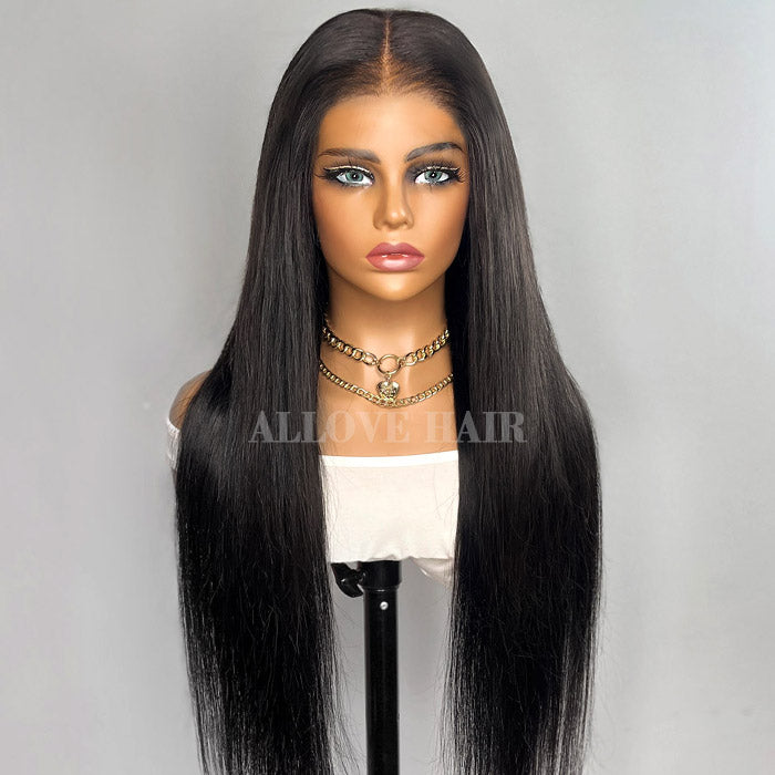 Bleached Knots Wear Go Wig | 13x4 Lace Front Straight Hair Wig Pre Cut Lace PPB Wigs