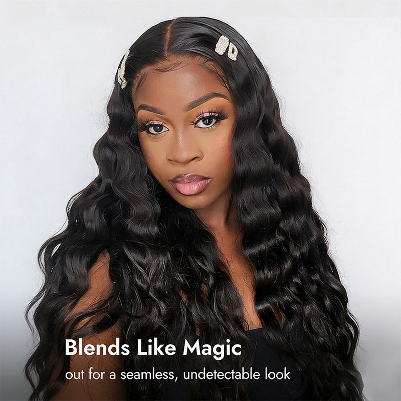 32 Inch Long Wigs Loose Deep Wave Virgin Human Hair 200% Density 5x5 HD Lace Front Wigs Ready To Go