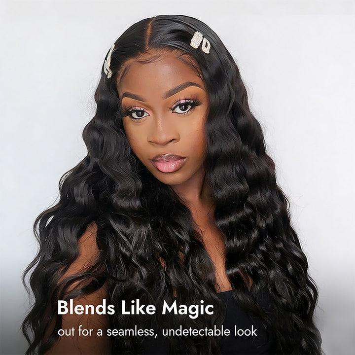 32 Inch Long Wigs Loose Deep Wave Virgin Human Hair 200% Density 5x5 HD Lace Front Wigs Ready To Go