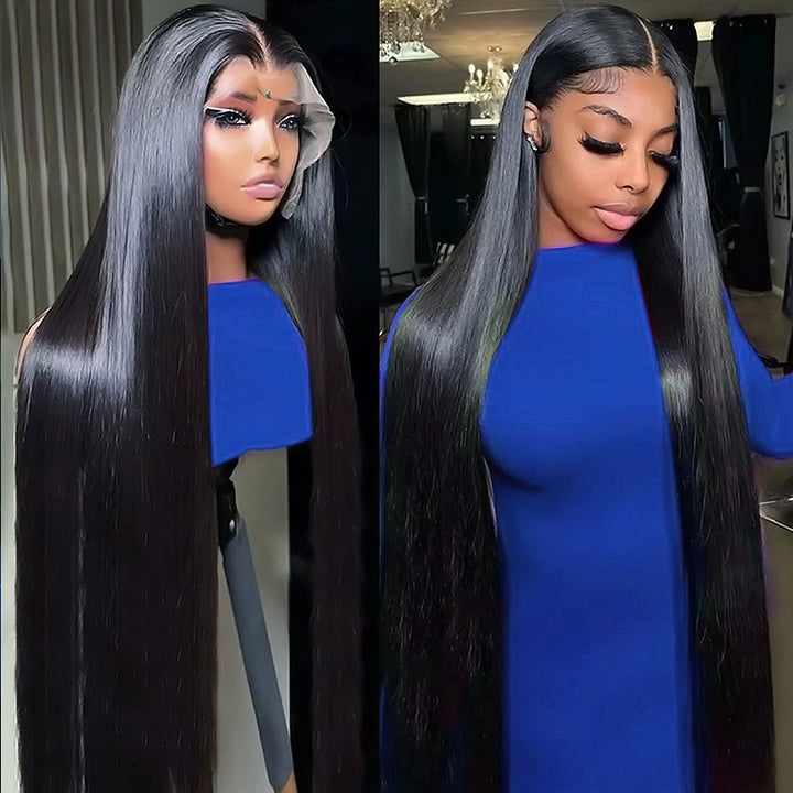 Ultimate 13x4 HD Lace Front Wig | Silky Straight Human Hair | Adjustable Straps | Natural Looking