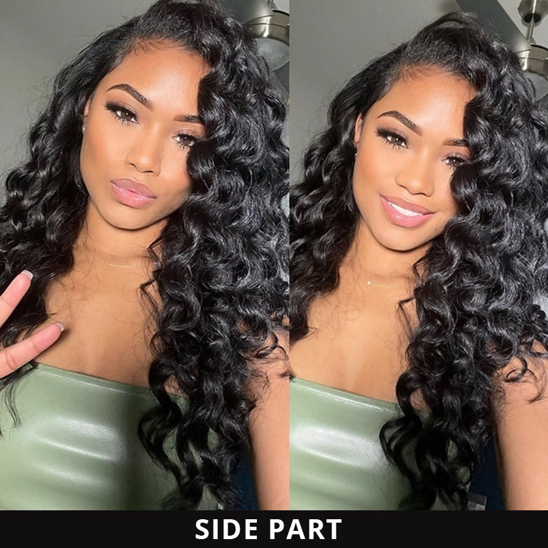 Allove Hair PartingMax Glueless Wig Upgrade 7x6 HD Lace Wig Loose Deep Wave Human Hair