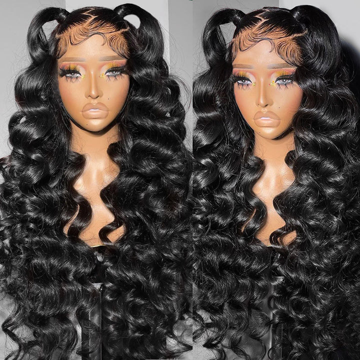 [Allove Bogo Free] 5x5 Lace Front Wear To Go Wig 180% Density Pre Cut Lace With Bleached Knots