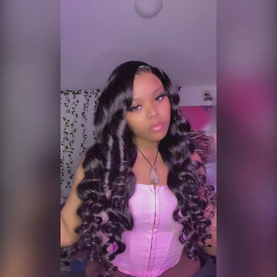 Long 40 Inch Body Wave Human Hair Wig HD 13x4 Glueless Lace Front Wigs Brazilian Remy Human Hair Wigs