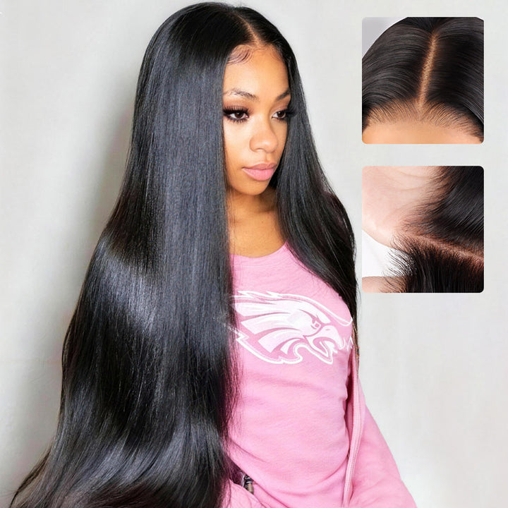 200% Density 40 Inches Long Wigs 13x4 HD Lace Front Wigs with Pre Plucked Hairline - AlloveHair