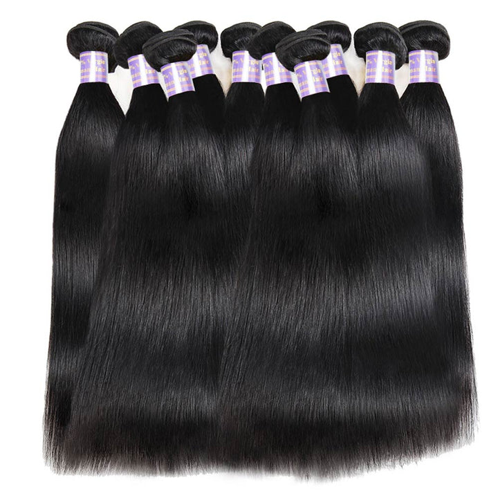 Wholesale 10 Bundles 8A Straight Virgin Human Hair Allovehair - AlloveHair