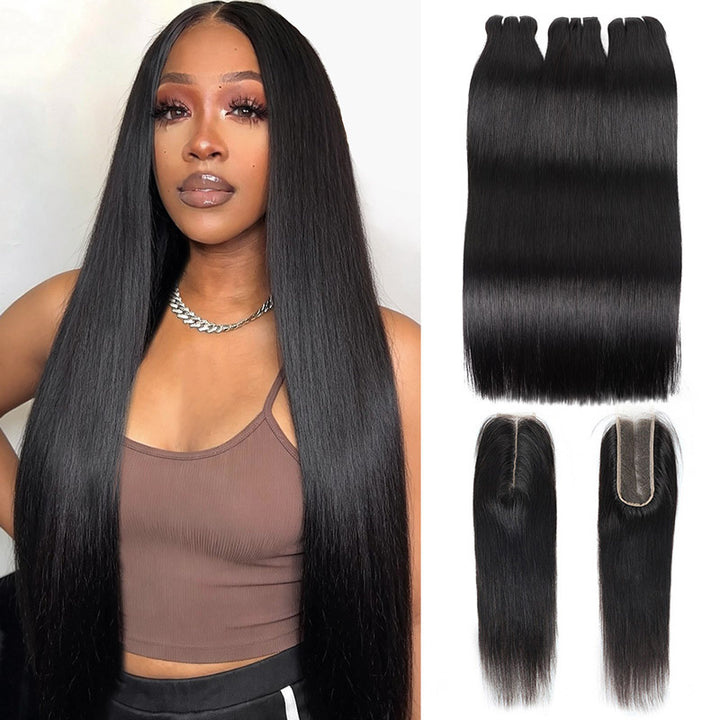 Afro Kinky Curly Virgin Human Hair Bundles 4C Unprocessed Virgin Afro Kinky Curly Extensions - AlloveHair