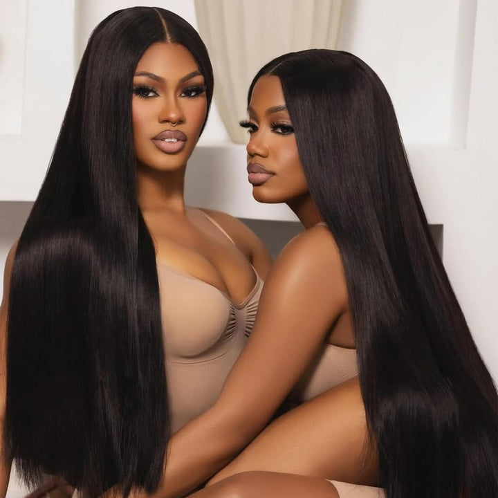 12A Super Soft Silky Straight Hair Bundles Salon Quality Full And Thick Unprocessed Raw Burmese Human Hair Extensions - AlloveHair