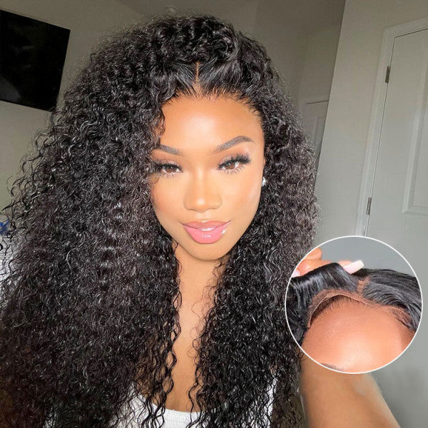 [Mother's Day Sale] 30''= $199.99 Pre Cut & Pre Plucked & Bleached Knots Ready To Wear 13*4 Lace Front Long Wigs 180% Density