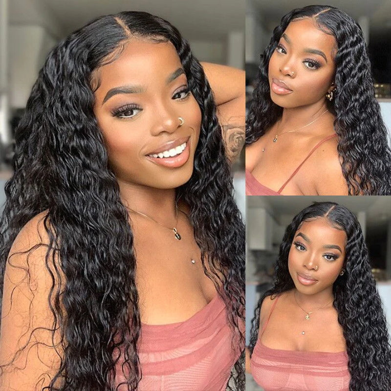 [Black Friday Final Deal] Pre Cut & Pre Plucked & Bleached Knots Wear Go 13*4 Lace Front Wigs USA Shipping