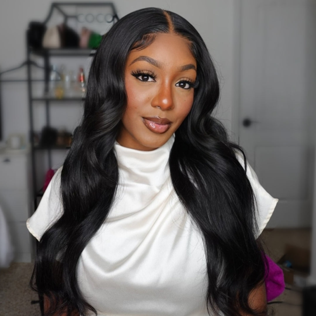 30 Inch Long Wear And Go Glueless Wig HD 13x4 Lace Front Wig PPB Ready To Go Wig 180% Density