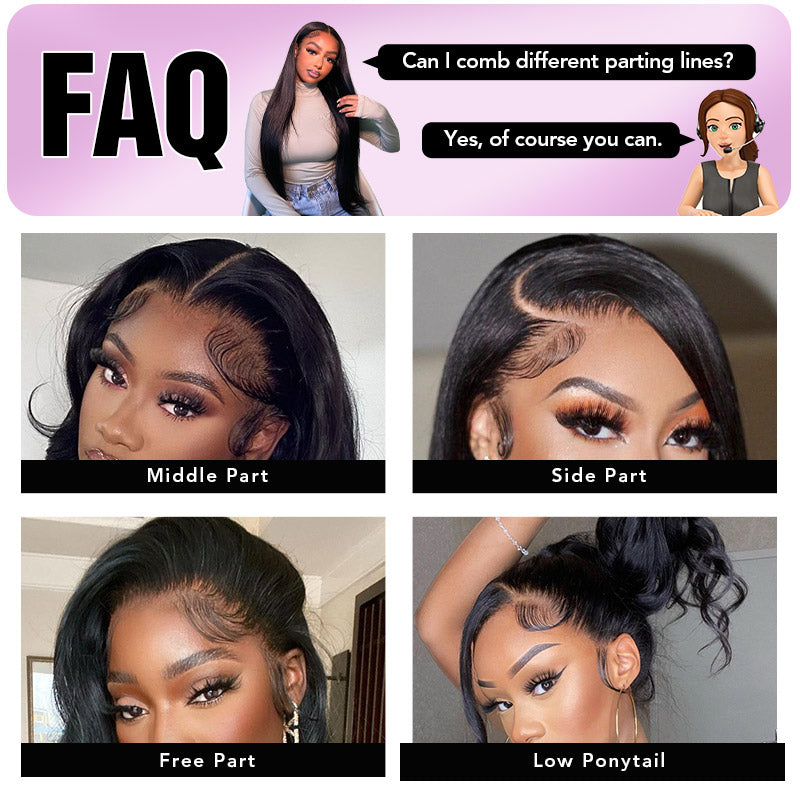 Bleached Knots Wear Go Wig | Loose Deep Wave 13x4 Pre Cut HD Lace Frontal Wigs For Beginners