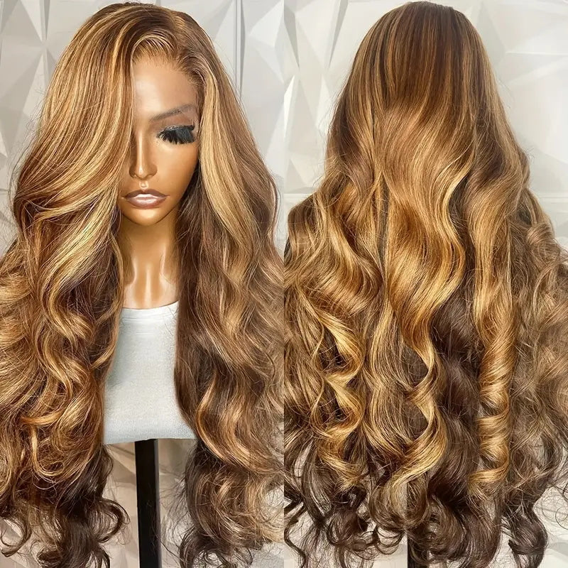 [Graduation Sale] Allove Hair 13x4 Highlight Human Hair Lace Front Wigs