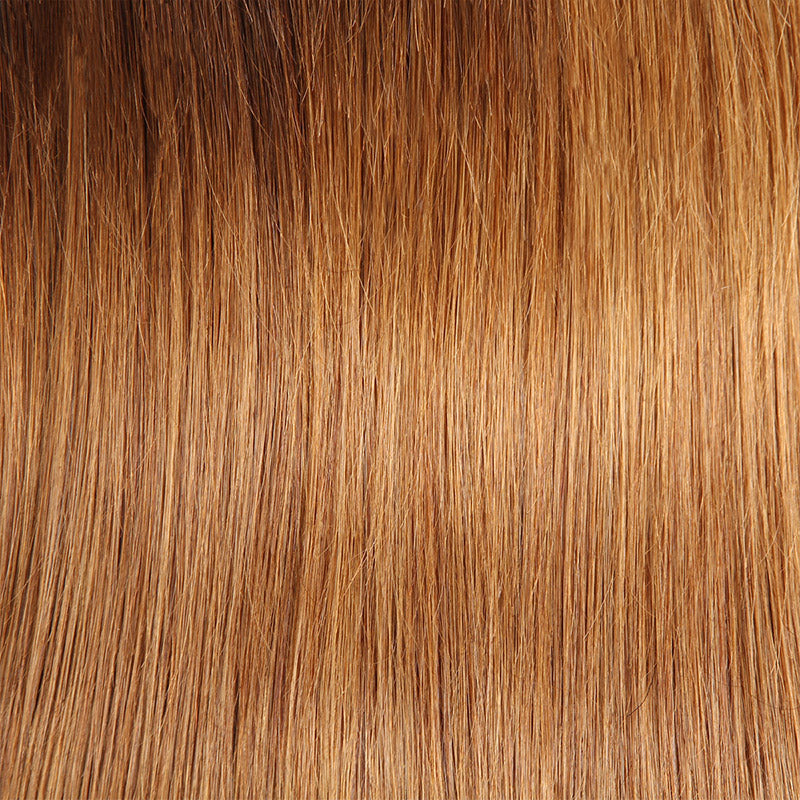 Allove Hair Two Tone Straight Hair Weave 3 Bundles T1B/30 Color Hair : ALLOVEHAIR
