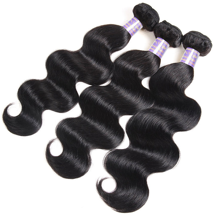 Overnight Shipping Body Wave 3 Bundles With 2*4 Lace Closure Available For USA : ALLOVEHAIR