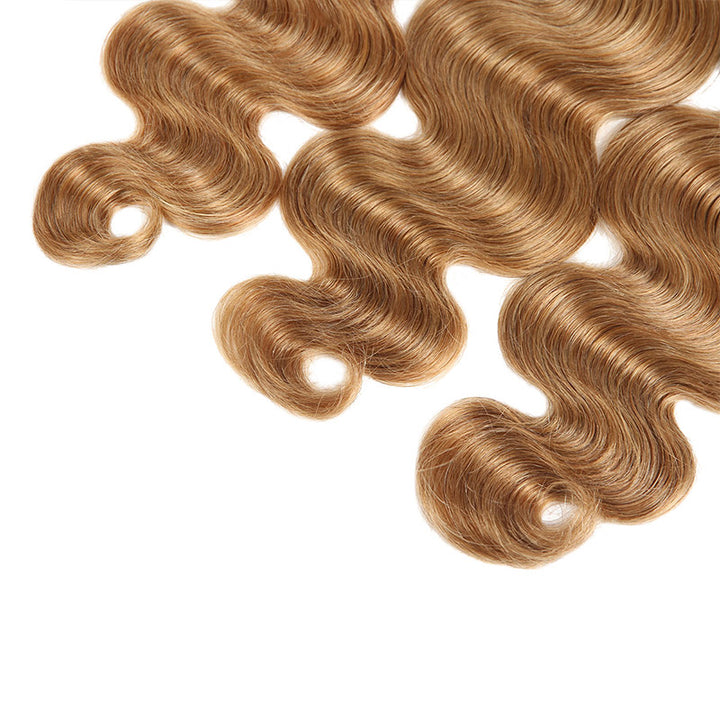 Allove Hair New Arrival Color 27# Body Wave Human Hair 3 Bundle Deals : ALLOVEHAIR