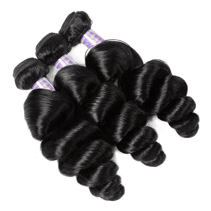 Allove Hair 8A Virgin Loose Wave Human Hair Wholesale 10 Bundles : ALLOVEHAIR