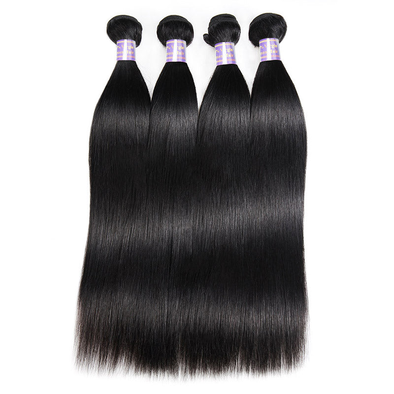 Wholesale 10 Bundles 8A Straight Virgin Human Hair Allovehair : ALLOVEHAIR