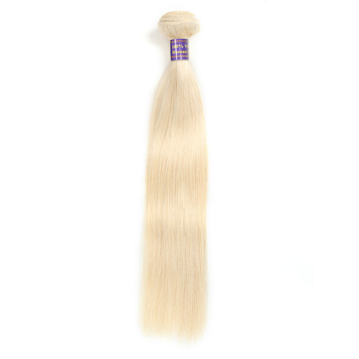 New Arrival 613 Blonde Straight Human Remy Hair Weave 3 Bundles : ALLOVEHAIR