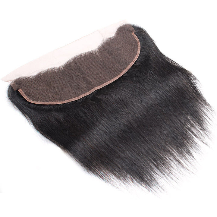 Allove Hair Indian Straight Hair 4 Bundles with 13*4 Lace Frontal Closure : ALLOVEHAIR