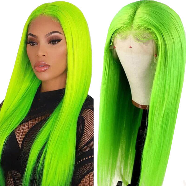 Allove Colored Straight Lace Front Wigs 150% Density 13*4 Lace Front Wigs : ALLOVEHAIR