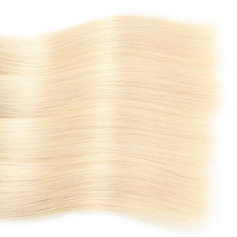 New Arrival 613 Blonde Straight Human Remy Hair Weave 3 Bundles : ALLOVEHAIR4 Bundles 613 Blonde Straight Human Remy Hair Weave