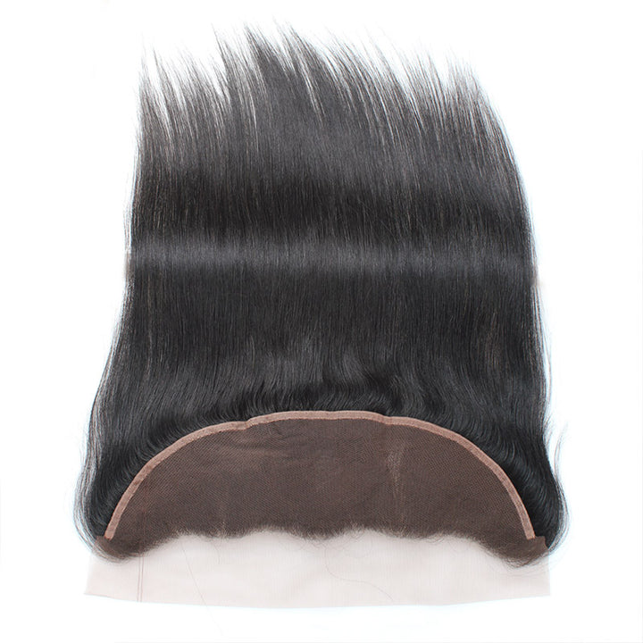 Allove Hair Peruvian Straight Hair 4 Bundles with 13*4 Lace Frontal : ALLOVEHAIR