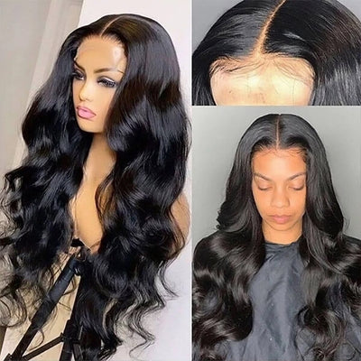 Save $100 OFF HD 13x4 Lace Front Wigs Brazilian Body Wave Human Hair Wigs