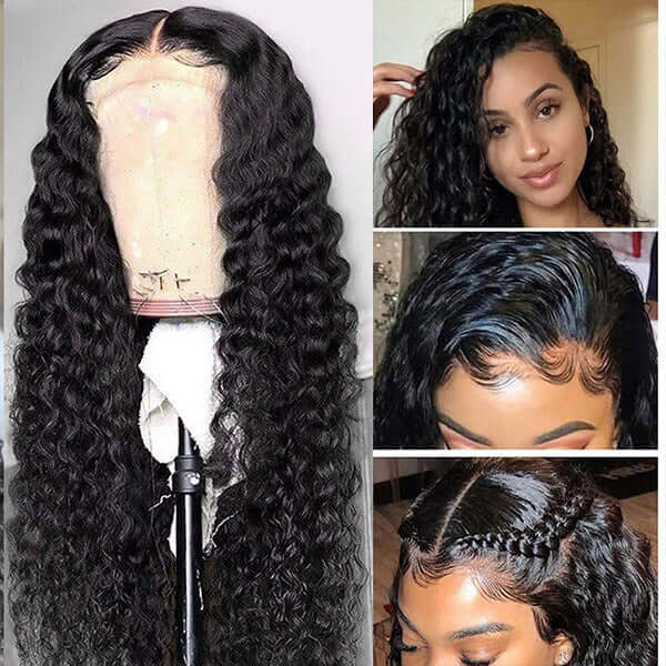 Save $100 OFF HD Undetectable Invisible 13x6 Lace Front Wig Deep Wave Human Hair Wig