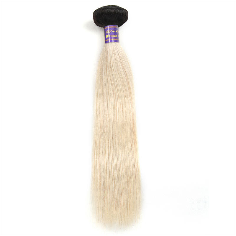 New Arrival 1B/613 Ombre Hair Weaves Straight Virgin Remy Hair 3 Bundles : ALLOVEHAIR